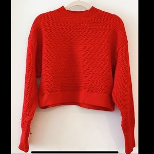 Phillip Lim 3.1 Fire Engine Red Sweater